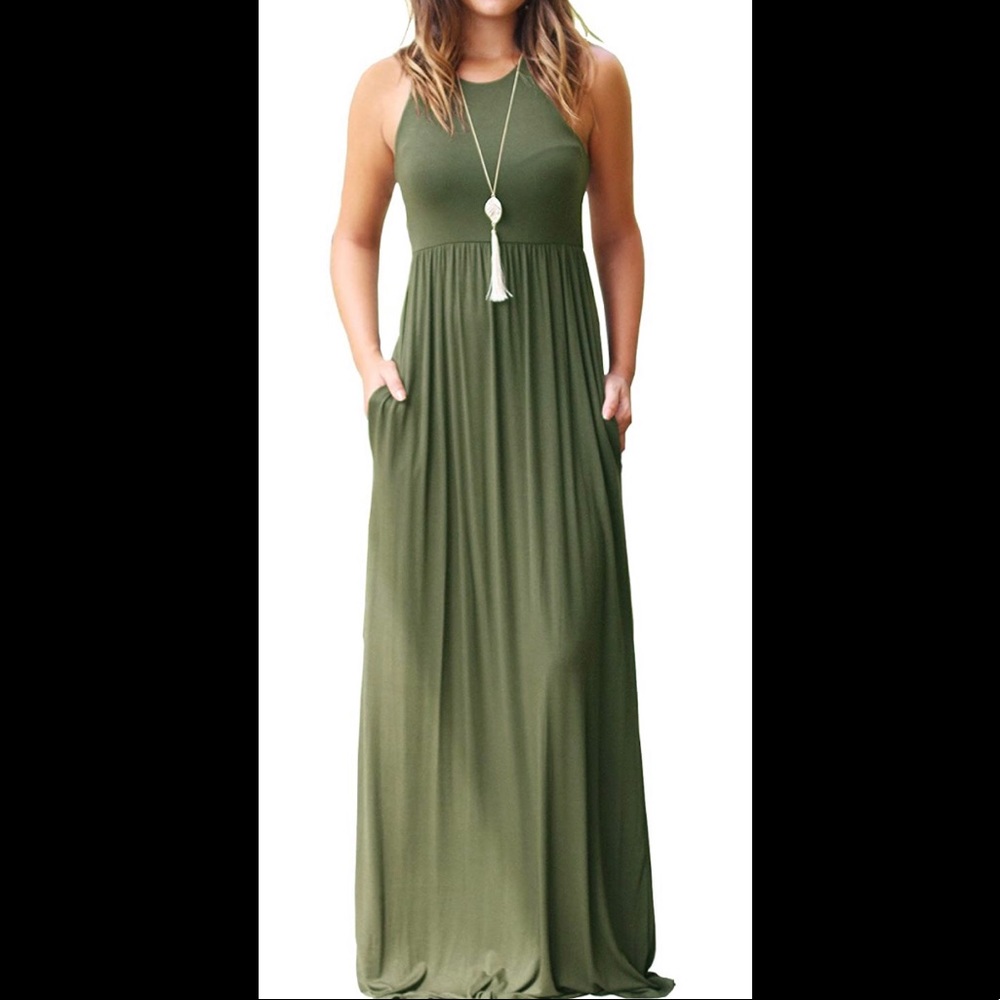 Cotton maxi dress